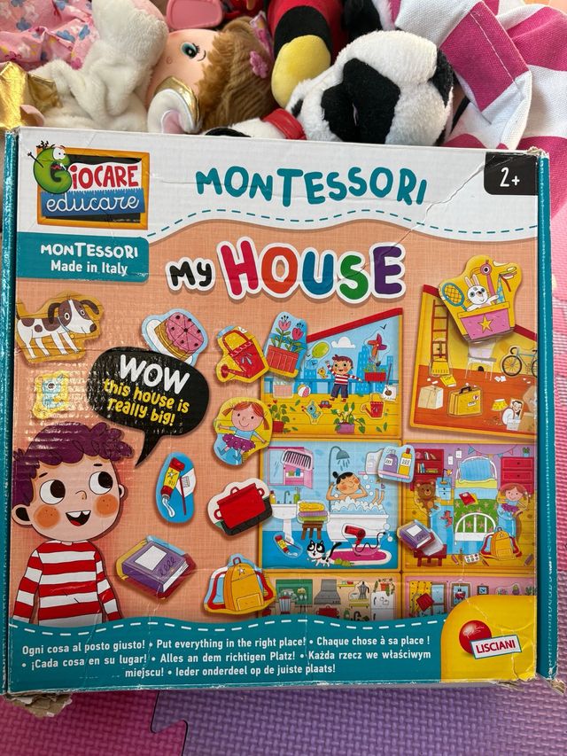 Puzzle Montessori My House Lisciani