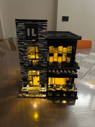 Lego compatibile pub ristorante modulare islet