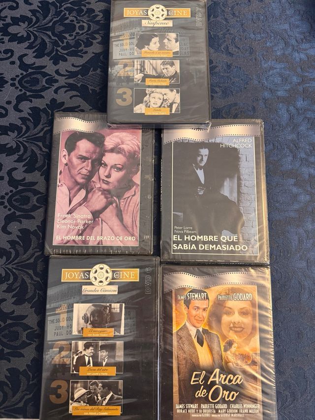 Pack 9 Películas DVD Clásicas Cine