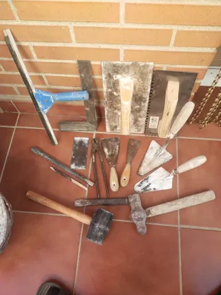 Lote herramientas obra varias
