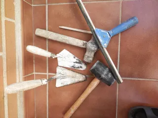 Lote herramientas obra varias