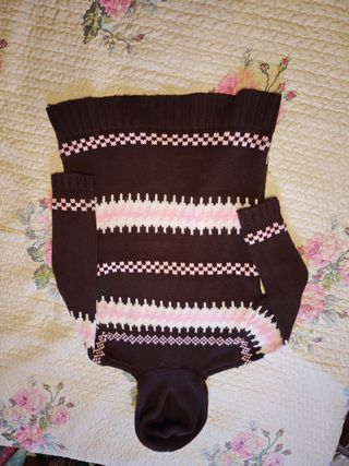 Chaqueta de punto con capucha talla XS