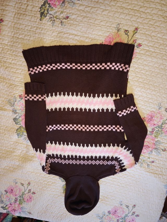 Chaqueta de punto con capucha talla XS