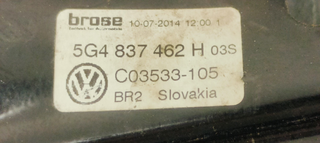 ELEVALUNAS DELANTERO DERECHO VOLKSWAGEN GOLF VII