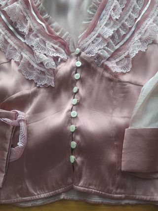 BLUSA/CAMISA de ROSAS ROJAS
