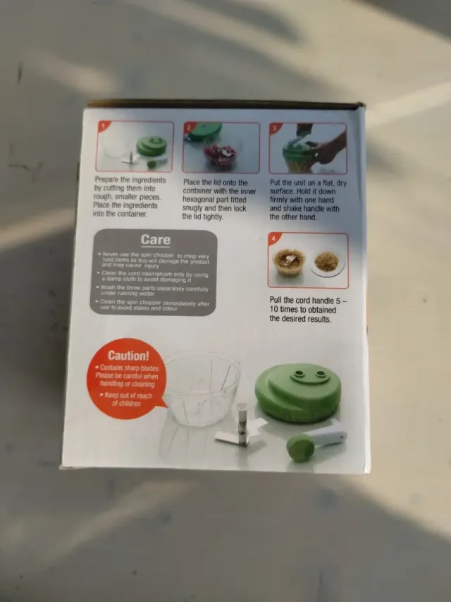 Trituratore verdure manuale