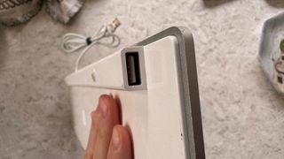 Tastiera Apple USB Argento/Bianco