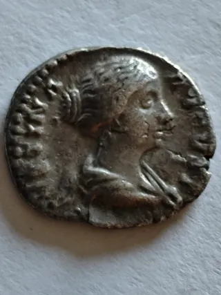 Moneda Romana Antigua Plata