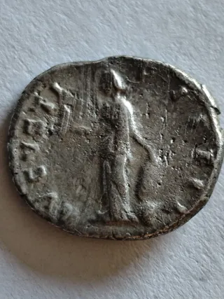 Moneda Romana Antigua Plata