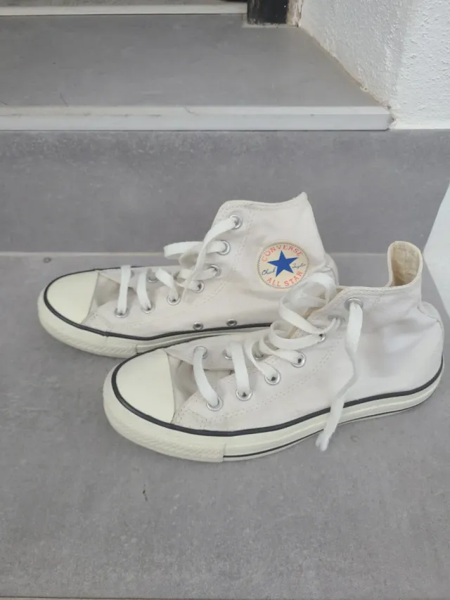 Converse Blancas Talla 38