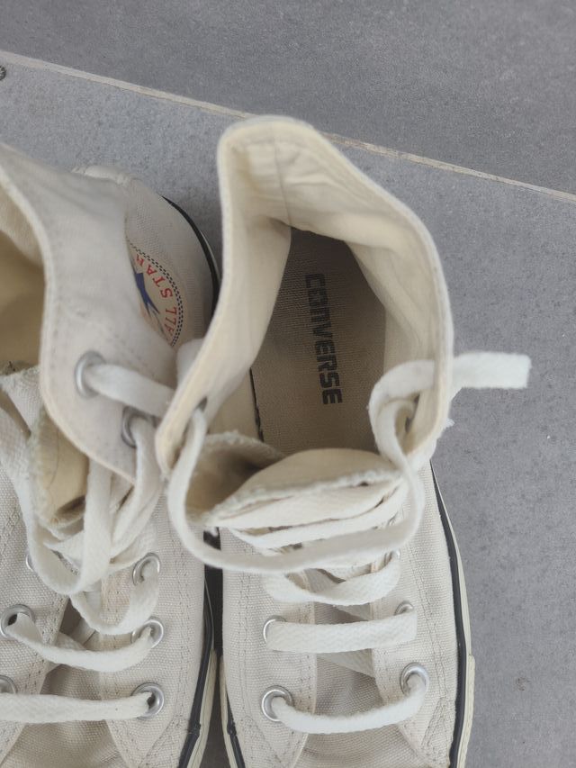 Converse Blancas Talla 38