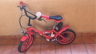 Bicicleta infantil Prodigiosa SA roja niños 5 ó 6