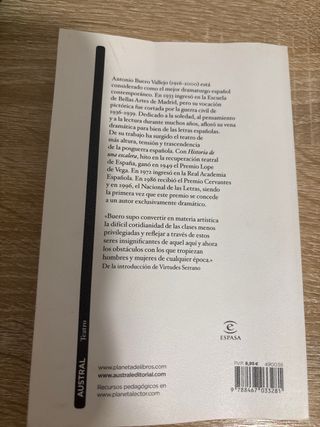 Libro “Historia de una escalera”.