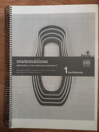 1৹ Bachillerato Matematicas