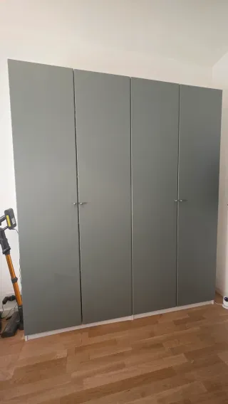 Ikea PAX - Armadio 202×230x35 cm, 4 ante REINSVOLL