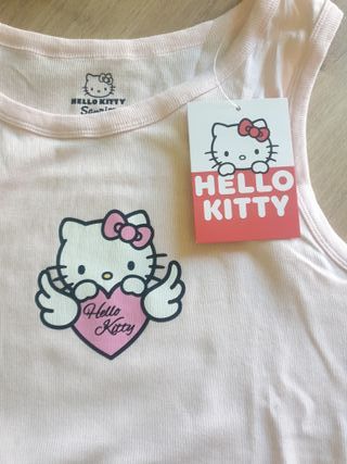 Camiseta tirantes Hello Kitty Talla L
