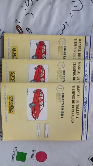 Manual Taller Citroen BX Tomos 1, 2 y 3