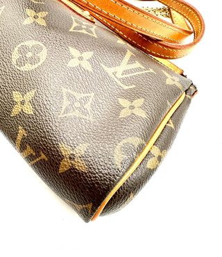Bolso Louis Vuitton Eva Marrón y Dorado