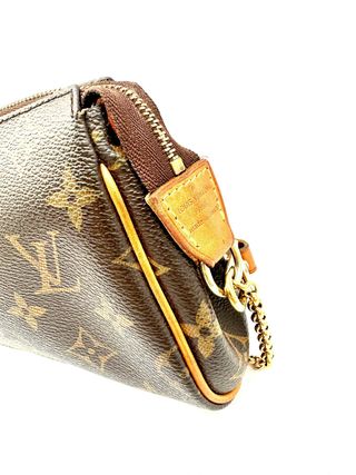 Bolso Louis Vuitton Eva Marrón y Dorado