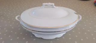 Antigua vajilla La Asturiana Gijón porcelana