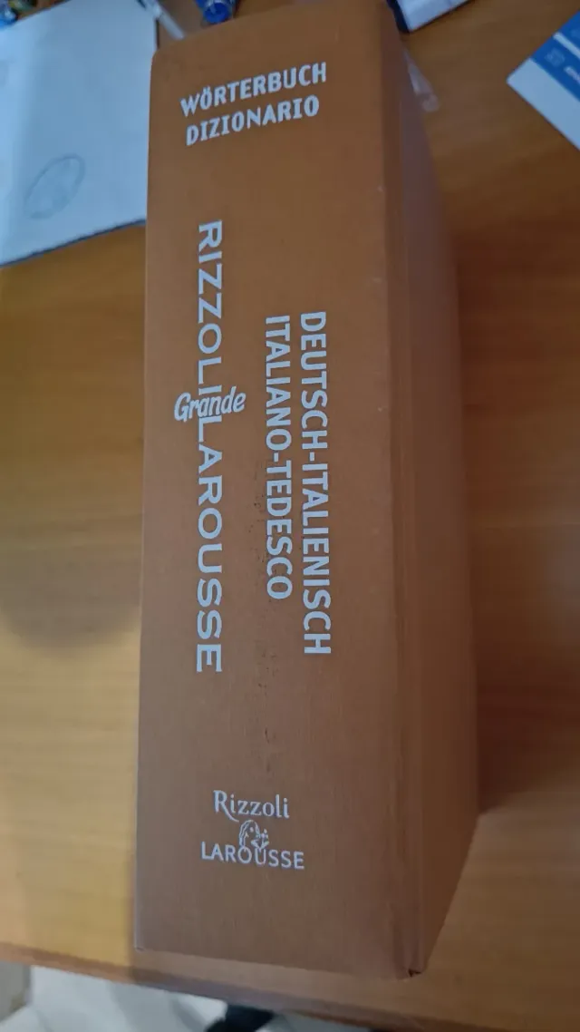 Dizionario bilingue Tedesco-Italiano della Rizzoli