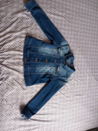 Chaqueta Vaquera Zara Kids Azul Tall 11-12 (152cm)