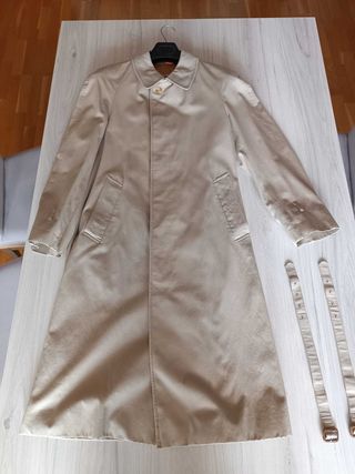 Gabardina Aquascutum Beige Made in England