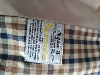 Gabardina Aquascutum Beige Made in England