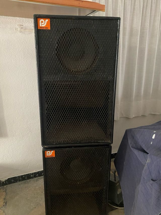 Bafles Profsound Negros