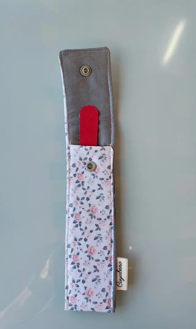 Funda para lima de uñas con cierre snap