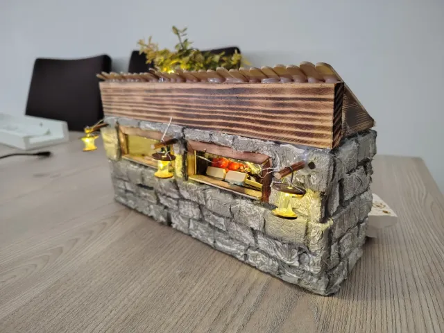 Maqueta mercado belen