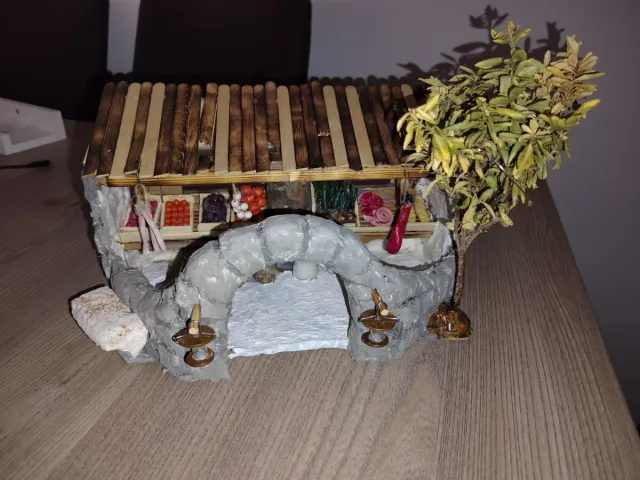 Maqueta mercado belen