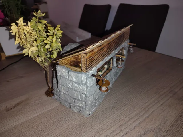 Maqueta mercado belen