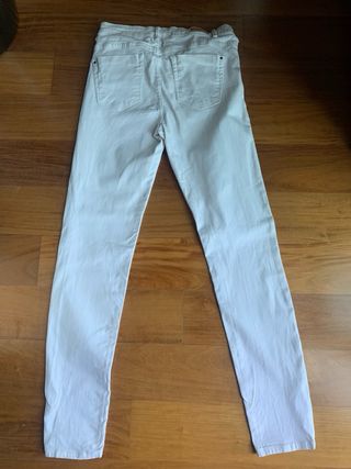Zara Jeans Skinny Bianchi Donna