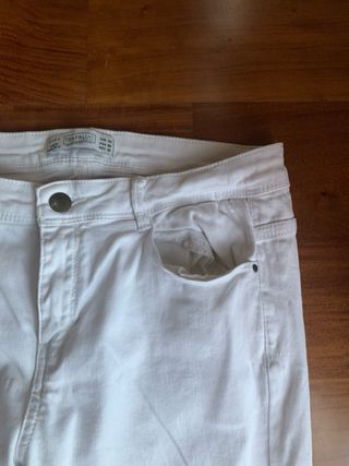 Zara Jeans Skinny Bianchi Donna