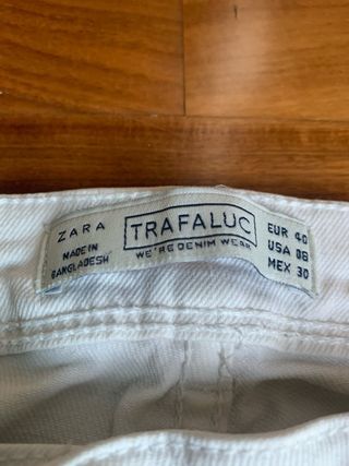 Zara Jeans Skinny Bianchi Donna