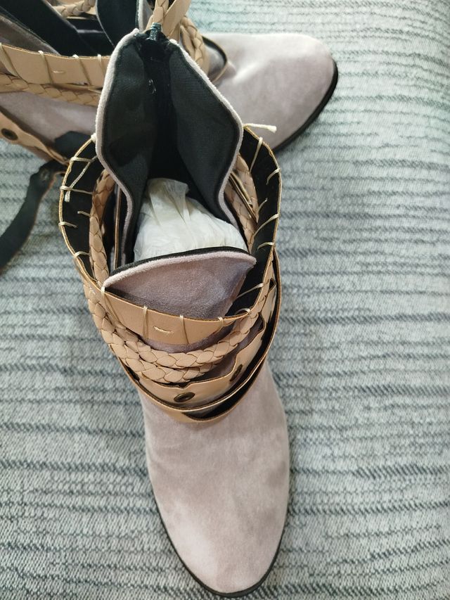 Botines Lilas Talla 41