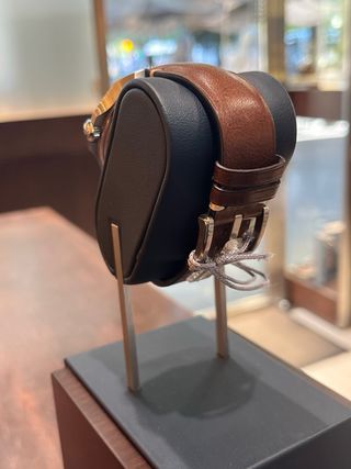 Reloj Longines Majetek Negro y Marrón