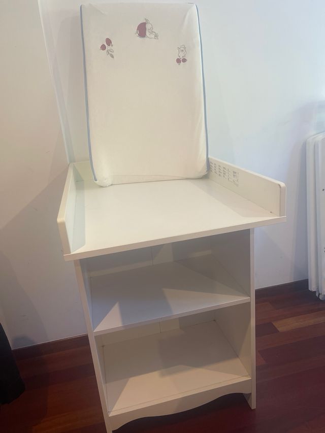 Cambiador infantil blanco