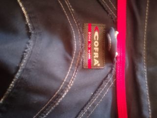 Completo da lavoro blu con bande riflettenti