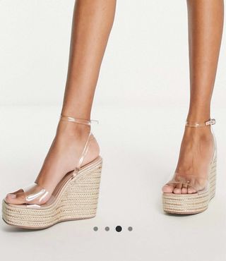 ASOS DESIGN Cuñas Tasha Wide Fit Nuevas