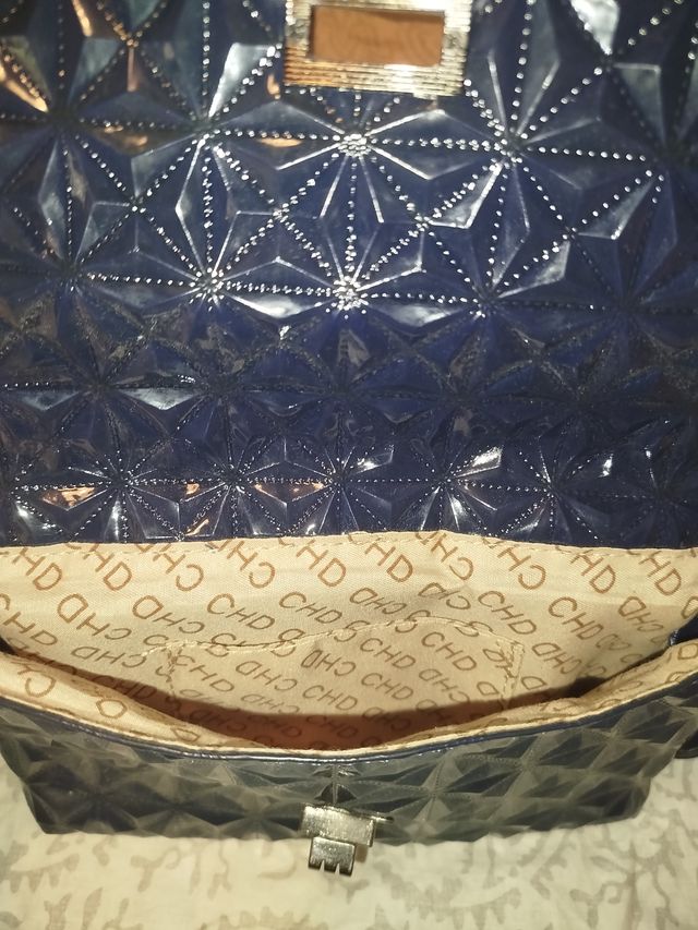 Bolso de mano CHD, azul marino