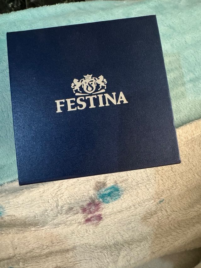Reloj Festina Cronógrafo Azul