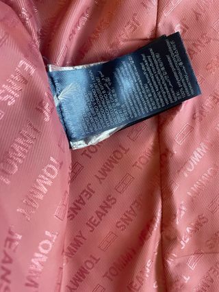 Abrigo Plumas Tommy Jeans Rosa