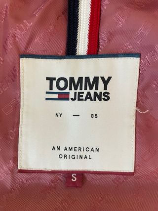 Abrigo Plumas Tommy Jeans Rosa