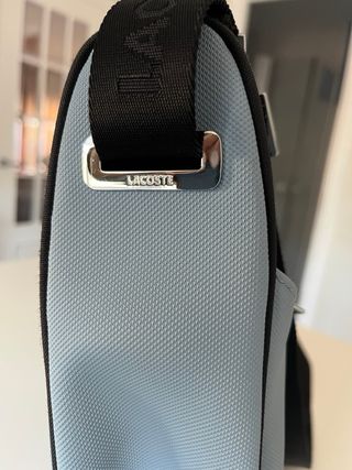 Bolso Lacoste Azul Auténtico