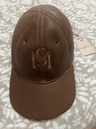 Gorra Piel Sierra Mora Marrón Talla Única