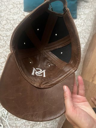 Gorra Piel Sierra Mora Marrón Talla Única