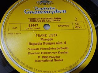 Vinilo Franz Liszt - Los Preludios