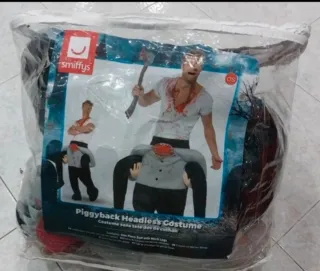 mascotte uomo  travestimento da " Senza testa